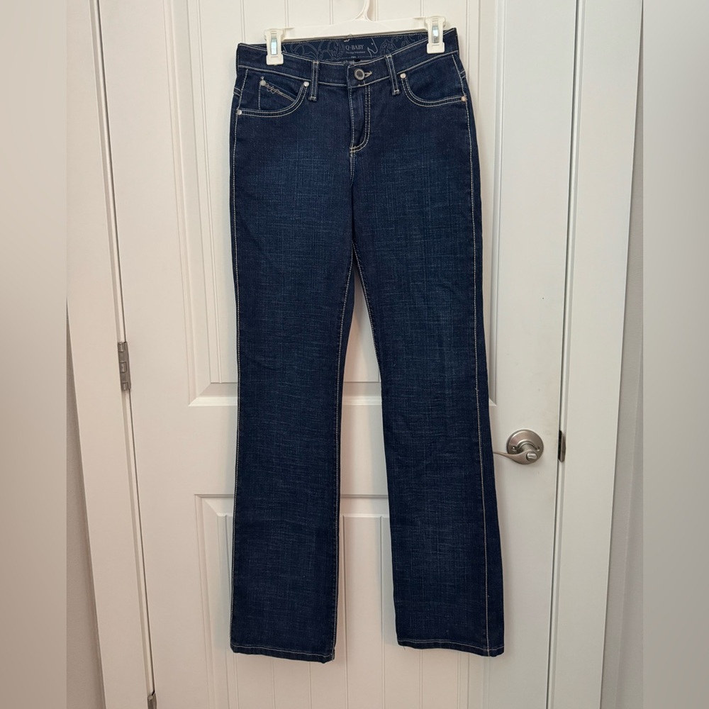 Blue Boot Cut Jeans Classic Denim Style